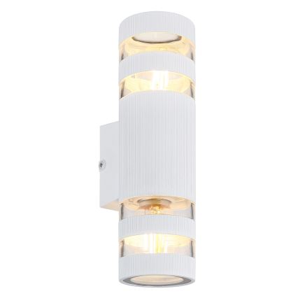 Globo - Aplique de parede 2xE27/10W/230V branco