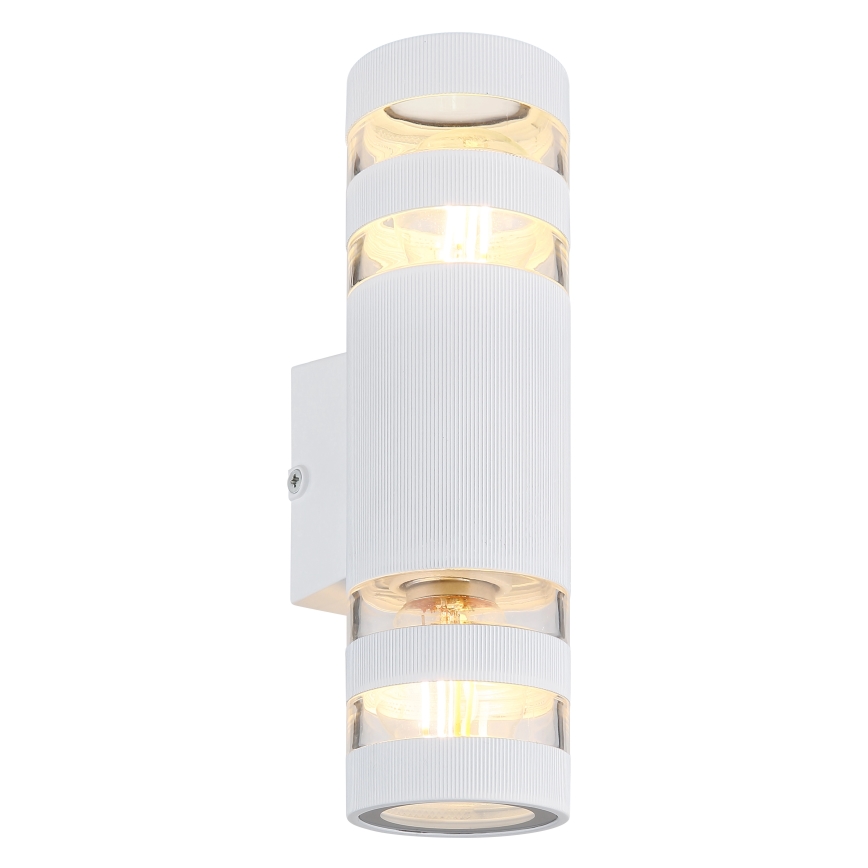 Globo - Aplique de parede 2xE27/10W/230V branco