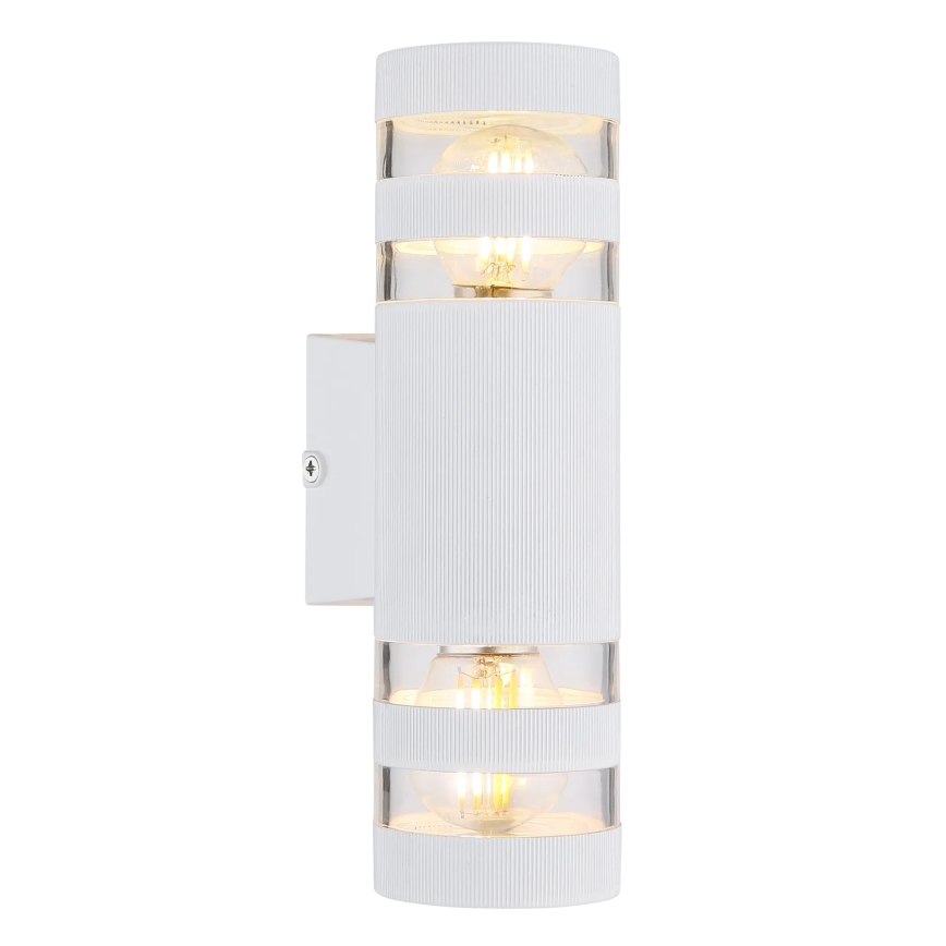 Globo - Aplique de parede 2xE27/10W/230V branco
