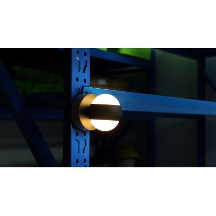 Globo - Luminária de parede tátil recarregável LED dimmerizável LED/1,4W/5V 1800 mAh preta