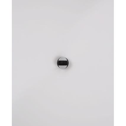 Globo - Luminária de parede tátil recarregável LED dimmerizável LED/1,4W/5V 1800 mAh preta