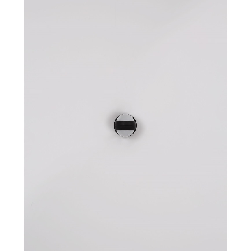 Globo - Luminária de parede tátil recarregável LED dimmerizável LED/1,4W/5V 1800 mAh preta