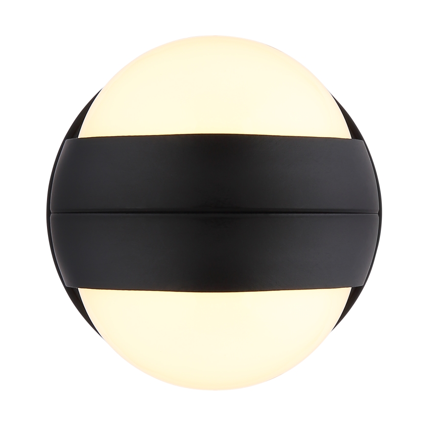 Globo - Luminária de parede tátil recarregável LED dimmerizável LED/1,4W/5V 1800 mAh preta