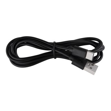 Globo - Luminária de parede tátil recarregável LED dimmerizável LED/1,4W/5V 1800 mAh preta