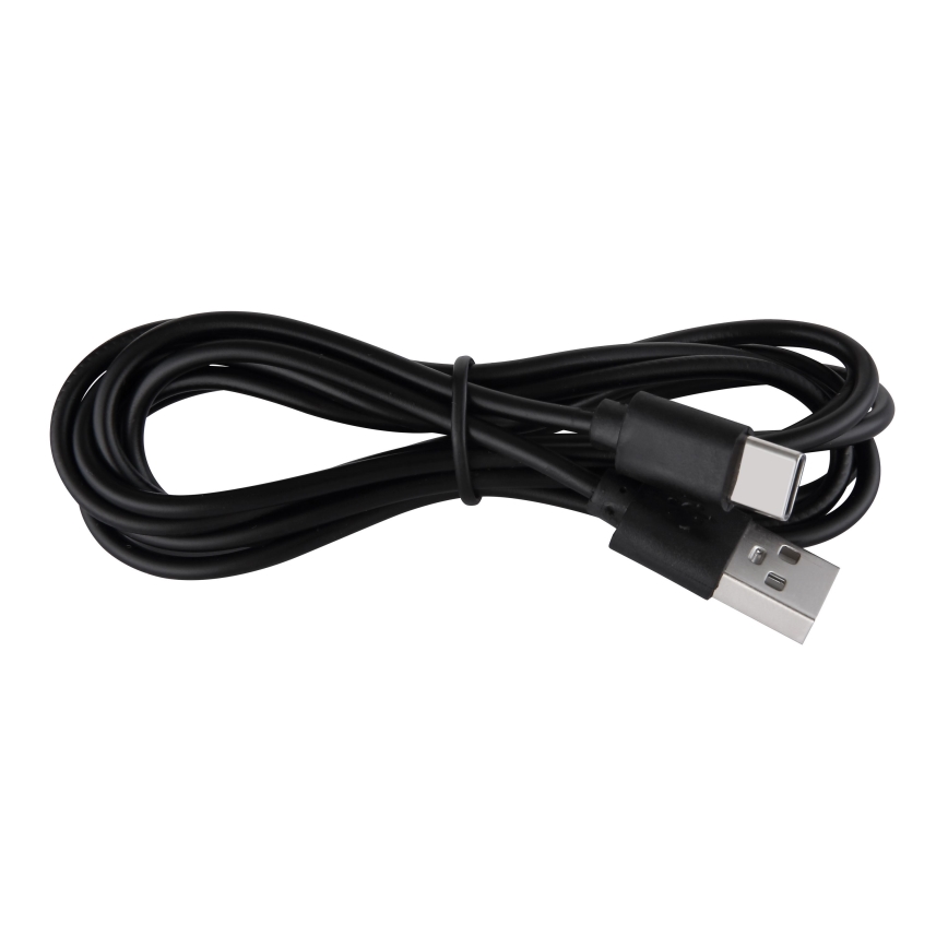 Globo - Luminária de parede tátil recarregável LED dimmerizável LED/1,4W/5V 1800 mAh preta