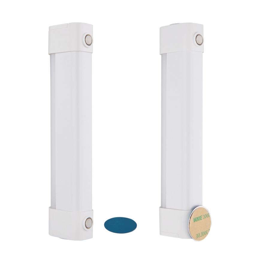 Globo - Luminária LED recarregável para baixo do armário 3 em 1 LED/2W/5V 3000/4000/7000K 800 mAh