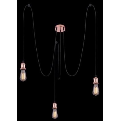 Globo A32-3 - Candeeiro suspenso OLIVER 3xE27/40W/230V aranha