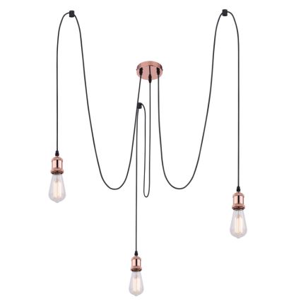 Globo A32-3 - Candeeiro suspenso OLIVER 3xE27/40W/230V aranha