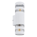 Globo - Aplique de parede 2xE27/10W/230V branco