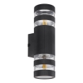 Globo - Aplique de parede 2xE27/10W/230V preto
