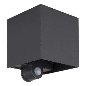 Globo - Aplique de parede LED para exterior com sensor 2xLED/3W/230V IP54