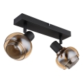 Globo - Candeeiro de focos 2xE14/40W/230V preto