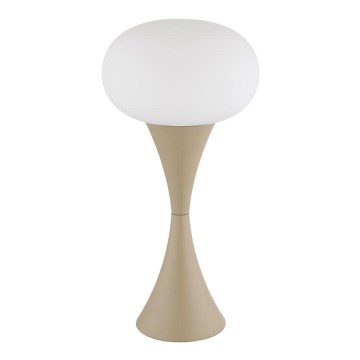 Globo - Candeeiro de mesa 1xE14/25W/230V bege