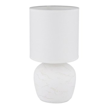 Globo - Candeeiro de mesa 1xE14/40W/230V branco