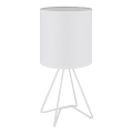 Globo - Candeeiro de mesa 1xE14/40W/230V branco
