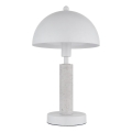 Globo - Candeeiro de mesa 1xE14/40W/230V branco