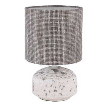 Globo - Candeeiro de mesa 1xE14/40W/230V cinzento/cerâmica