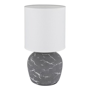 Globo - Candeeiro de mesa 1xE14/40W/230V cinzento