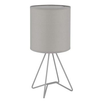 Globo - Candeeiro de mesa 1xE14/40W/230V cinzento