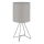 Globo - Candeeiro de mesa 1xE14/40W/230V cinzento