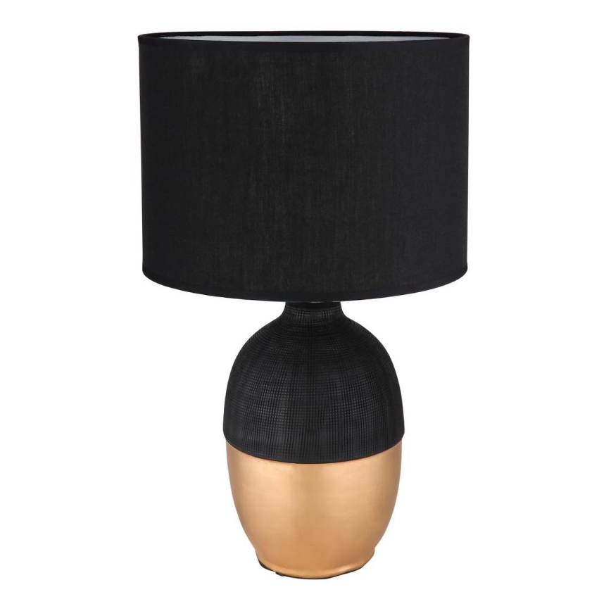 Globo - Candeeiro de mesa 1xE14/40W/230V preto