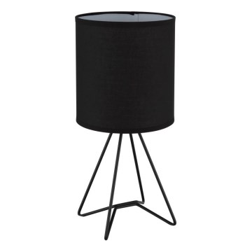 Globo - Candeeiro de mesa 1xE14/40W/230V preto