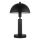 Globo - Candeeiro de mesa 1xE14/40W/230V preto