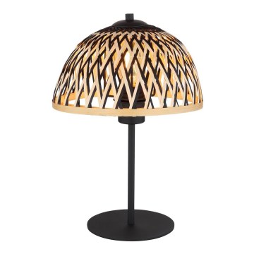 Globo - Candeeiro de mesa 1xE27/15W/230V bambu