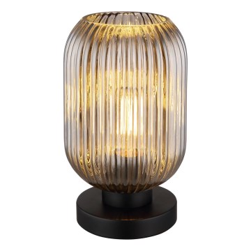 Globo - Candeeiro de mesa 1xE27/40W/230V cinzento