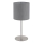 Globo - Candeeiro de mesa 1xE27/40W/230V cinzento