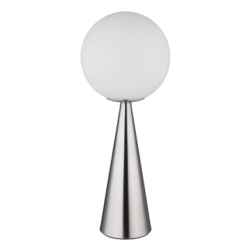 Globo - Candeeiro de mesa 1xE27/40W/230V cromado mate