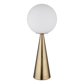 Globo - Candeeiro de mesa 1xE27/40W/230V latão