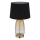 Globo - Candeeiro de mesa 1xE27/40W/230V preto/castanho