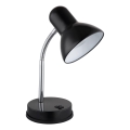 Globo - Candeeiro de mesa 1xE27/40W/230V preto
