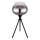 Globo - Candeeiro de mesa 1xE27/40W/230V preto