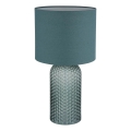 Globo - Candeeiro de mesa 1xE27/60W/230V verde