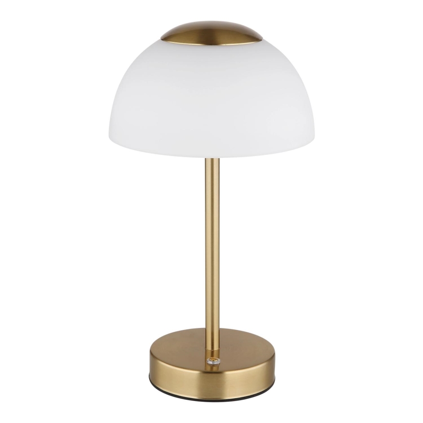 Globo - Candeeiro de mesa LED com regulação LED/2,5W/5V 1800mAh 2700K/4000K/6500K latão