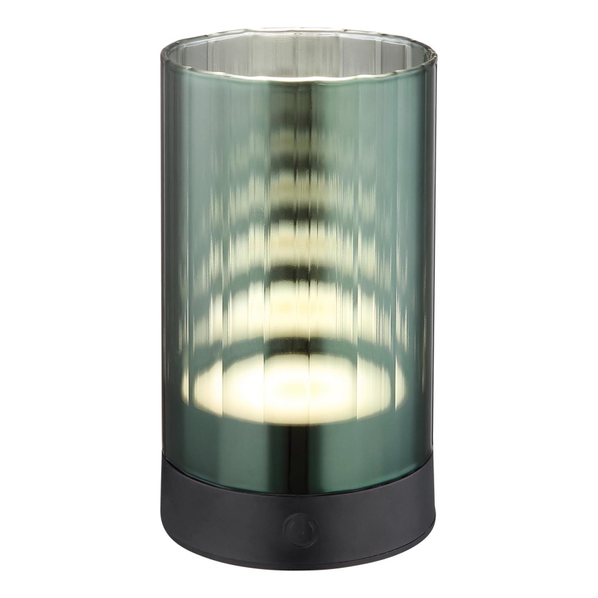 Globo - Candeeiro de mesa LED para exterior tátil e regulável LED/2W/3,7V 2700/4000/6500K 1200mAh IP44 verde