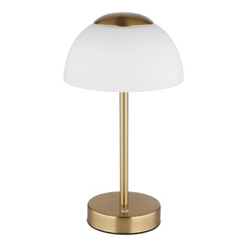 Globo - Candeeiro de mesa recarregável LED dimerizável LED/2,5W/5V 1800 mAh 2700K/4000K/6500K latão