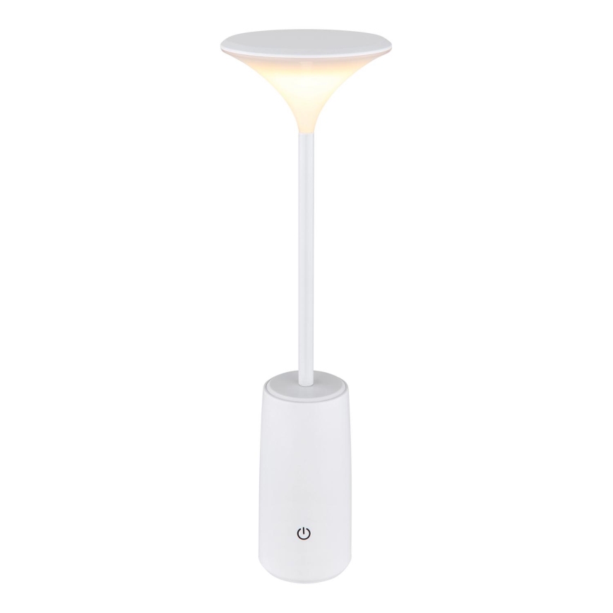 Globo - Candeeiro de mesa tátil LED com regulação LED/1,2W/3,7V 3000K 1500mAh branco