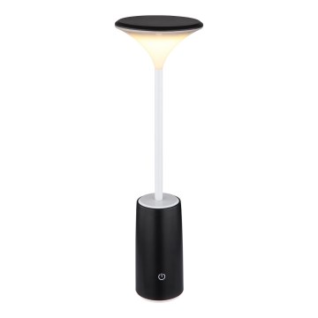 Globo - Candeeiro de mesa tátil LED com regulação LED/1,2W/3,7V 3000K 1500mAh preto
