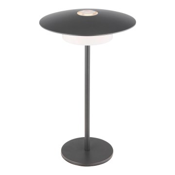 Globo - Candeeiro de Mesa Tátil Recarregável LED para Exterior LED/3W/3,7V 1800/2700/3000K IP44 1800 mAh cinzento