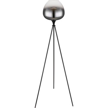 Globo - Candeeiro de pé 1xE27/60W/230V preto