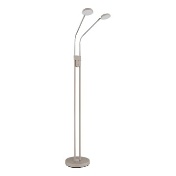 Globo - Candeeiro de pé LED dimerizável 2xLED/6,5W/230V 2700/3350/4000K bege