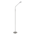 Globo - Candeeiro de pé LED dimerizável com controlo tátil LED/6,5W/230V 2700/3350/4000K cromado fosco