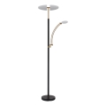Globo - Candeeiro de pé LED dimerizável LED/40W/230V + LED/5,5W 2700/4000/6000K preto