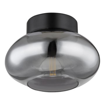 Globo - Candeeiro de tecto 1xE27ILLU/40W/230V preto