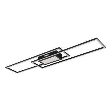 Globo - Candeeiro de tecto LED dimerizável LED/42W/230V 2700-6500K 19,6x96 cm preto + controlo remoto