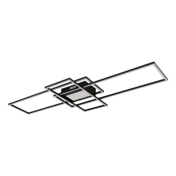 Globo - Candeeiro de tecto LED dimerizável LED/60W/230V 2700-6500K 42x110,8 cm preto + comando remoto