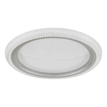 Globo - Candeeiro de tecto LED LED/28W/230V 3000/4200/6000K Ø 39,5 cm prateado